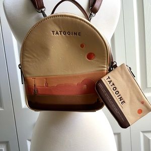 Loungefly Limited Edition STAR WARS Tatooine Mini Backpack and Wallet Set
